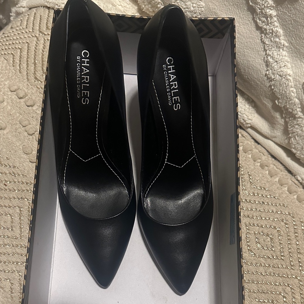 Charlies Elegant Black Heels